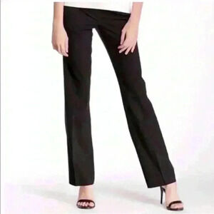 Atelier Luxe straight leg black pants